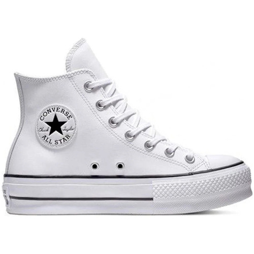 Zapatos Mujer Deportivas Moda Converse Chuck Taylor All Star Lift BLBL Blanco