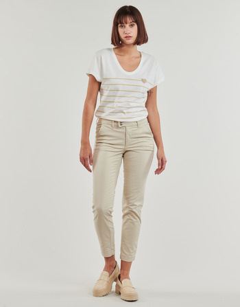 textil Mujer Pantalones chinos Les Petites Bombes NAOMIE Beige