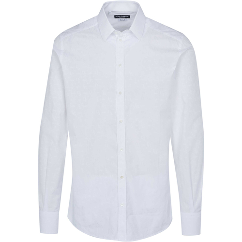 textil Hombre Camisas manga larga D&G G5EJ0T FJ5FT Blanco