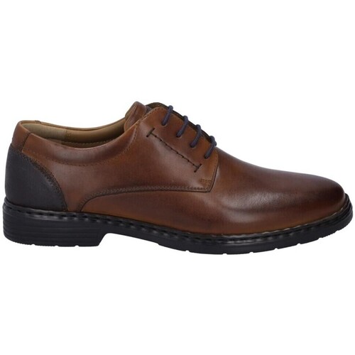 Zapatos Hombre Derbie Josef Seibel BLUCHER  ALASTAIR-01 PIEL CUERO Marrón