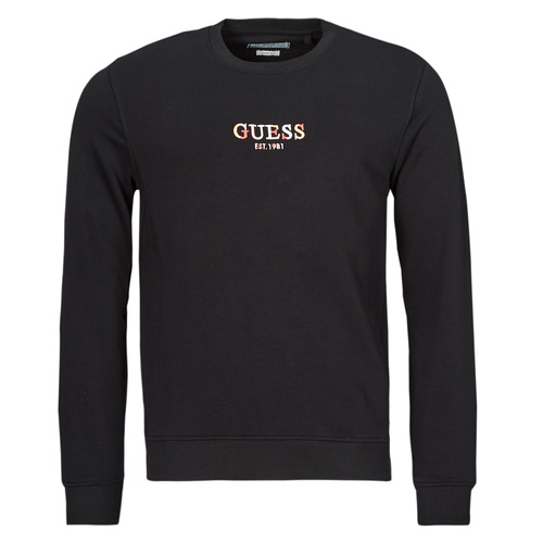 textil Hombre Sudaderas Guess LOGO CN Negro