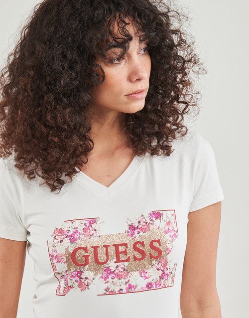 Guess LOGO FLOWERS Beige