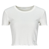 textil Mujer Camisetas manga corta Guess CN SMOKED Beige