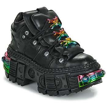 Zapatos Derbie New Rock WALL 106 Negro