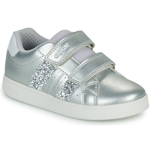 Zapatos Niña Zapatillas bajas Geox J ECLYPER GIRL Plata