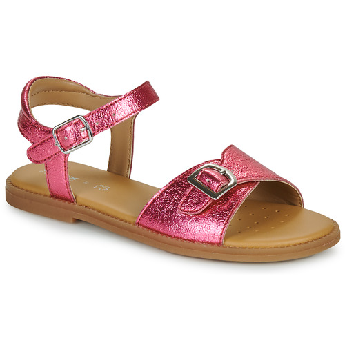 Zapatos Niña Sandalias Geox J SANDAL KARLY GIRL Rosa