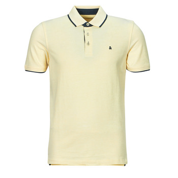 textil Hombre Polos manga corta Jack & Jones JJEPAULOS POLO SS Amarillo