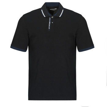 textil Hombre Polos manga corta Jack & Jones JJSTEEL POLO SS Negro