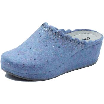 Zapatos Mujer Pantuflas Melluso Q61082 Azul