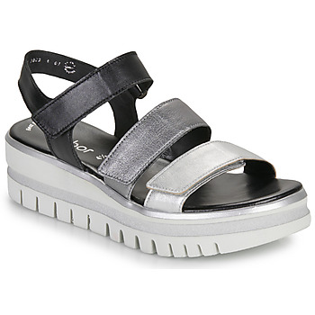 Zapatos Mujer Sandalias Gabor 18655357 Plata / Negro