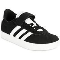 Zapatos Niños Zapatillas bajas Adidas Sportswear VL COURT 3.0 EL C Negro / Blanco