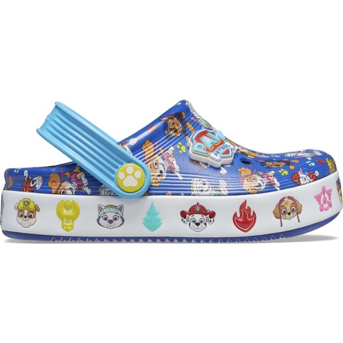 Zapatos Niños Zuecos (Clogs) Crocs CLOG PAW PATROL Azul