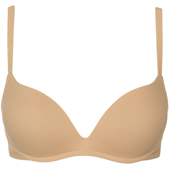 Ropa interior Mujer Relleno Lisca Sujetador push-up con aros Maya Beige