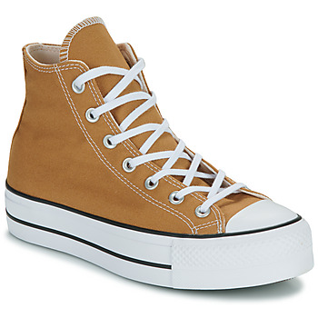 Zapatos Mujer Zapatillas altas Converse CHUCK TAYLOR ALL STAR LIFT Beige