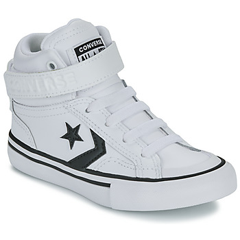 Zapatos Niño Zapatillas altas Converse PRO BLAZE STRAP LEATHER Blanco / Negro