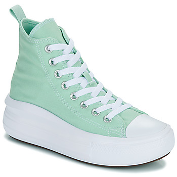 Zapatos Niña Zapatillas altas Converse CHUCK TAYLOR ALL STAR MOVE PLATFORM Verde