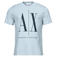 textil Hombre Camisetas manga corta Armani Exchange 8NZTPA Azul / Celeste