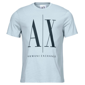 textil Hombre Camisetas manga corta Armani Exchange 8NZTPA Azul / Celeste