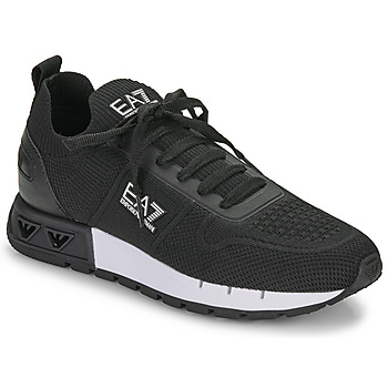 Zapatos Zapatillas bajas Emporio Armani EA7 BLK&WHT LEGACY KNIT Negro