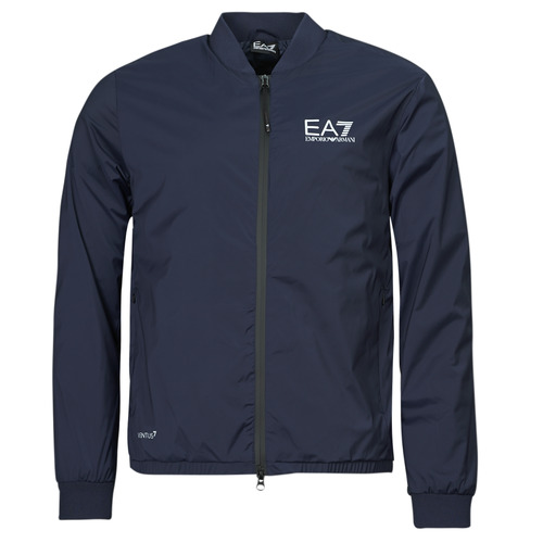 textil Hombre cazadoras Emporio Armani EA7 BOMBER JACKET Marino