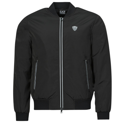 textil Hombre cazadoras Emporio Armani EA7 PREMIUM SHIELD BOMBER JKT Negro