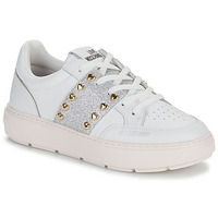 Zapatos Mujer Zapatillas bajas Love Moschino BOLD LOVE Blanco / Plateado