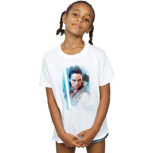 textil Niña Camisetas manga larga Star Wars: The Last Jedi BI1238 Blanco