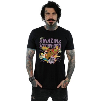 textil Hombre Camisetas manga larga Scooby Doo The Amazing Scooby Negro