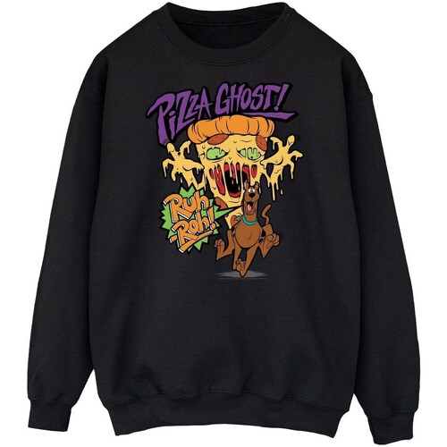 textil Hombre Sudaderas Scooby Doo Pizza Ghost Negro