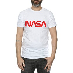 textil Hombre Camisetas manga larga Nasa Modern Blanco