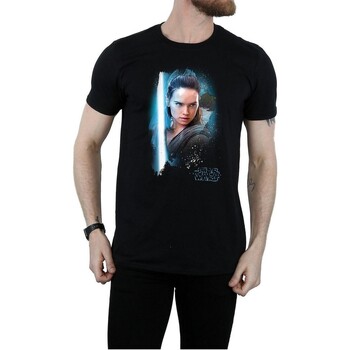 textil Hombre Camisetas manga larga Star Wars: The Last Jedi BI1115 Negro