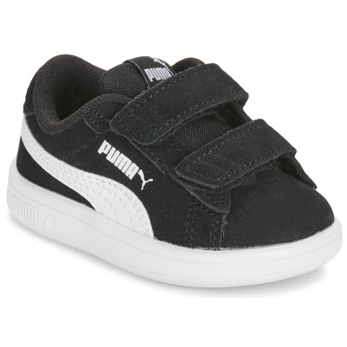 Zapatos Niño Zapatillas bajas Puma SMASH 3.0 INF Negro / Blanco