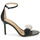 Zapatos Mujer Sandalias Lauren Ralph Lauren ALLIE FLOWER-SANDALS-HEEL SANDAL Negro / Blanco