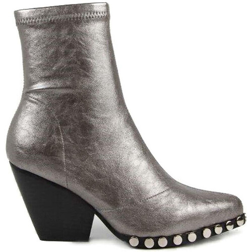 Zapatos Mujer Botines Noa Harmon 8836-97 Plata