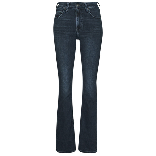 textil Mujer Vaqueros bootcut Levi's 725 HIGH RISE SLIT BOOTCUT Azul