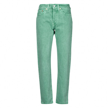 textil Mujer Vaqueros boyfriend Levi's 501® CROP Verde