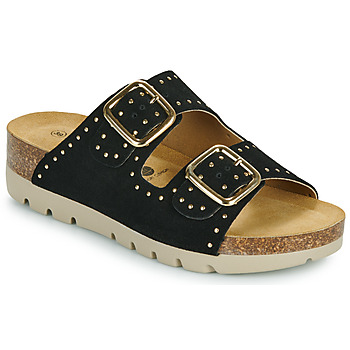 Zapatos Mujer Zuecos (Mules) Plakton MENPHIS Negro