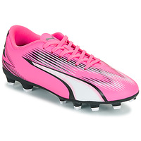 Zapatos Niña Fútbol Puma ULTRA PLAY FG/AG Jr Rosa / Blanco