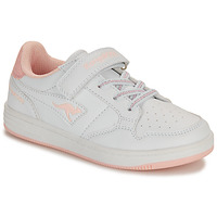 Zapatos Niña Zapatillas bajas Kangaroos K-CP Fresh EV Blanco / Rosa