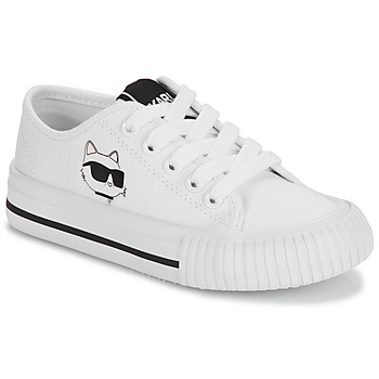 Zapatos Niña Zapatillas bajas Karl Lagerfeld KARL'S VARSITY KLUB Blanco