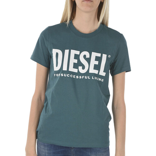 textil Mujer Tops y Camisetas Diesel  Azul