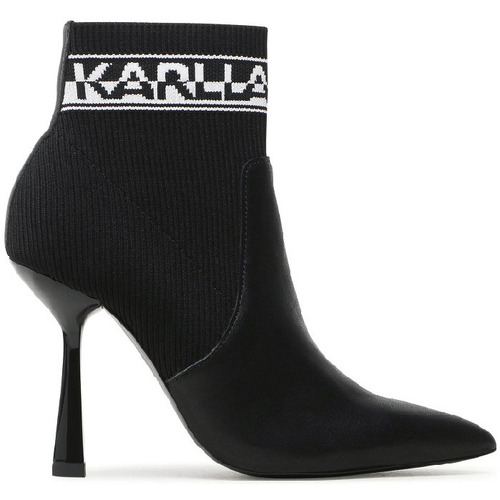 Zapatos Mujer Botines Karl Lagerfeld PANDARA SPEKULUM LOGO ANKLE KL31353 NEGRO Negro