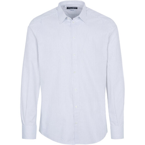 textil Hombre Camisas manga larga D&G G5EM9T FR5WN Blanco