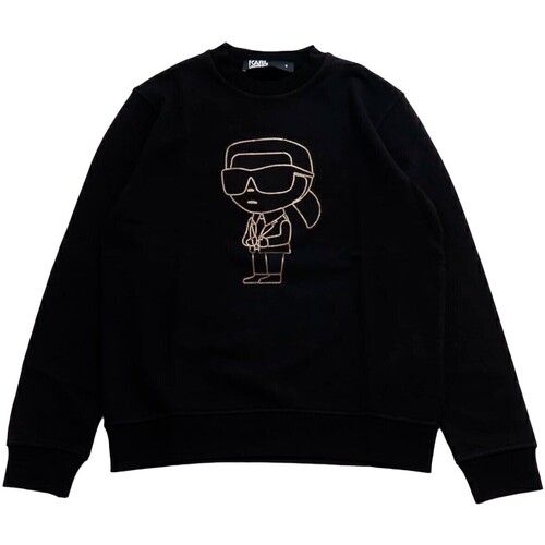 textil Hombre Sudaderas Karl Lagerfeld - Sudadera con Logo Negro