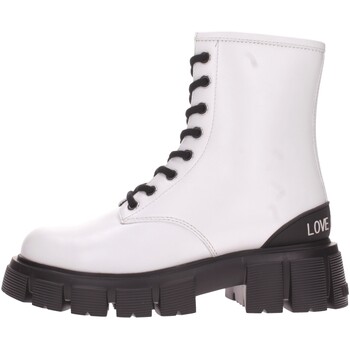 Zapatos Mujer Botas de caña baja Love Moschino  Blanco