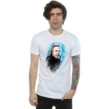 textil Hombre Camisetas manga larga Star Wars: The Last Jedi BI1195 Blanco