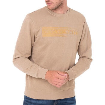 textil Hombre Sudaderas Guess  Beige