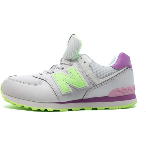 Zapatos Niños Deportivas Moda New Balance Scarpa Kids Lifestyle Blanco