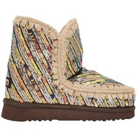 Zapatos Mujer Botas Mou ESKIMO 18 STRIPY SEQUINS/LUREX Multicolor