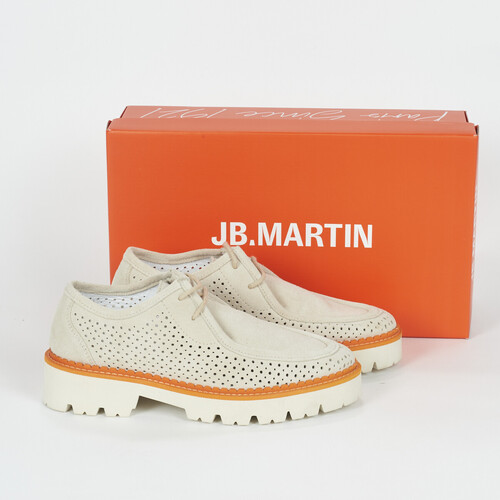 Zapatos Mujer Derbie JB Martin FOUGUE Beige